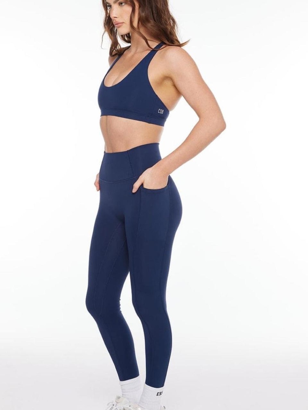 CSB Activluxe Pocket Leggings Navy